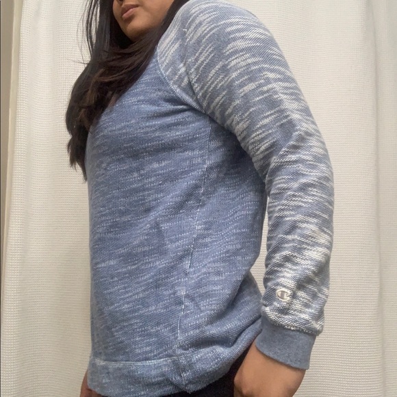 Champion Blue Long-Sleeve Shirt - Picture 5 of 6